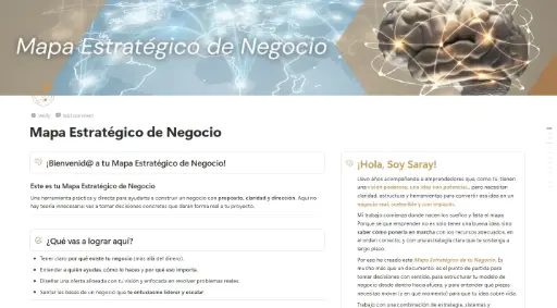 [INFO1000] Mapa Estratégico de Negocio